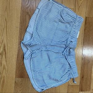 Nautical linen shorts